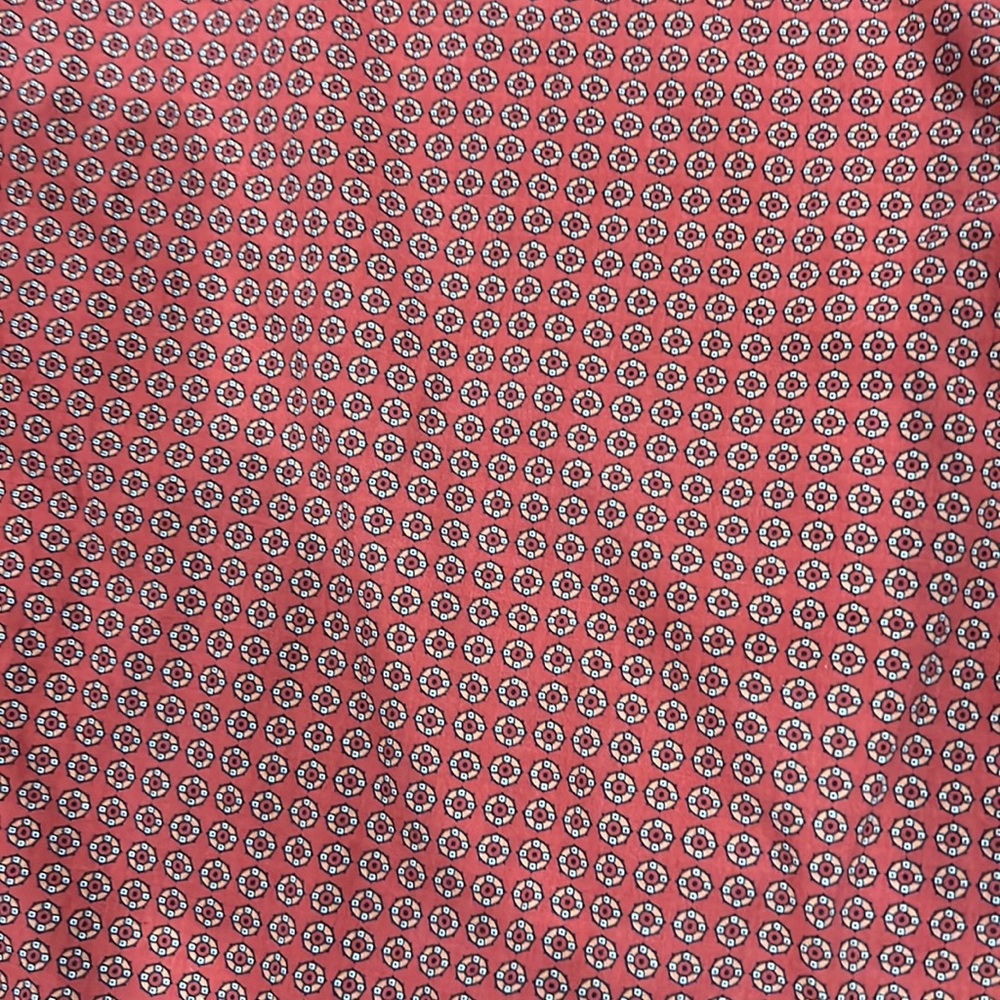 Cinch Button Down Xxl Orange/Red Long Sleeve Shirt - image 2